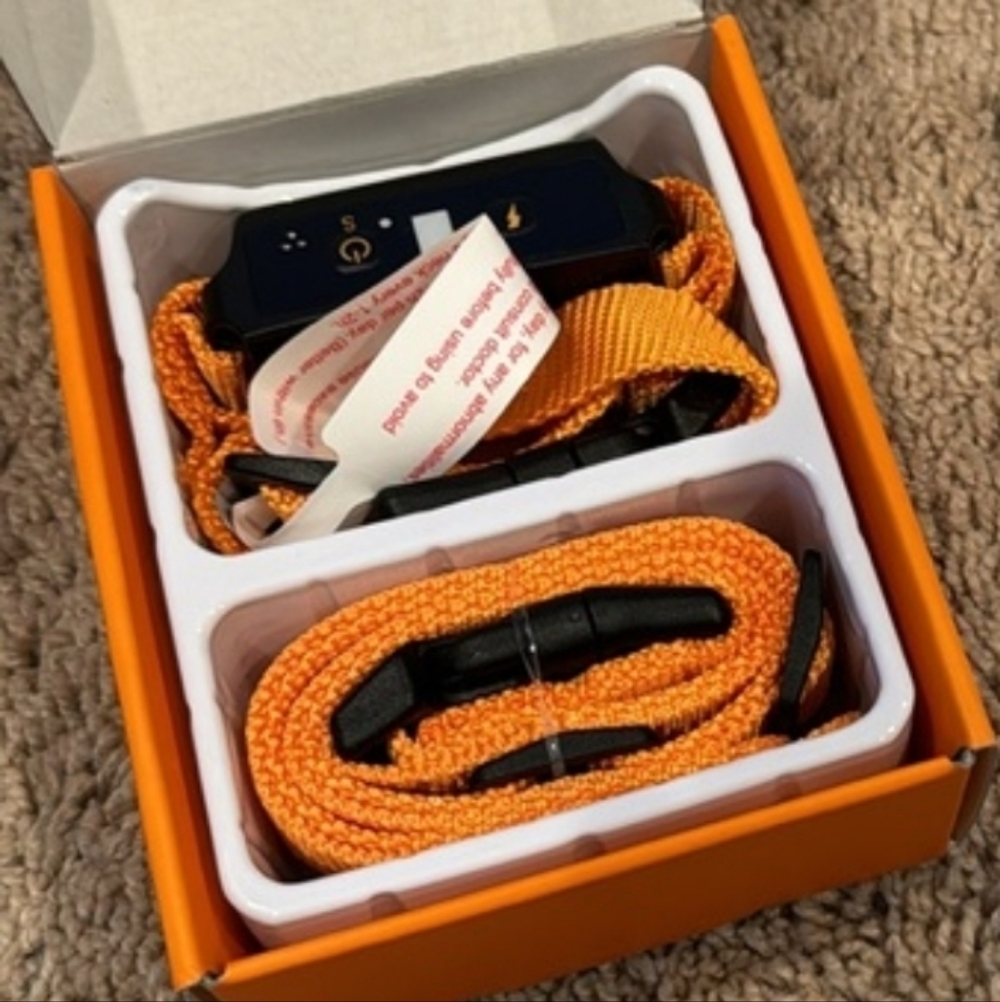 Befond Bark Control Collar in Orange, NIB - Picture 2 of 3